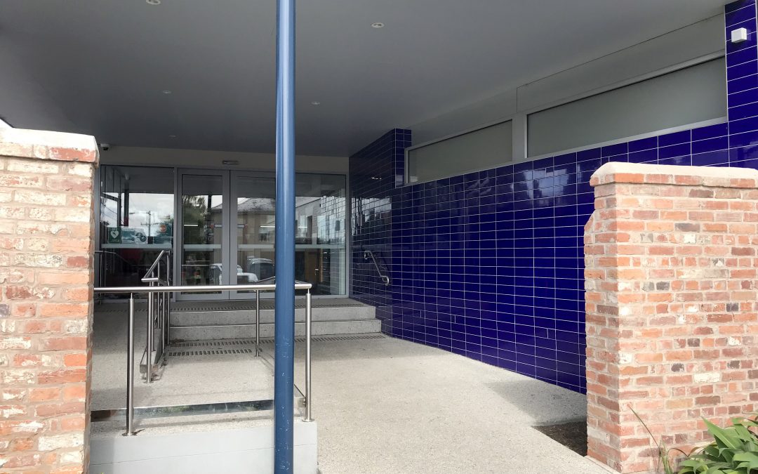 St Michael’s Collegiate – Pool Entrance & Change Rooms