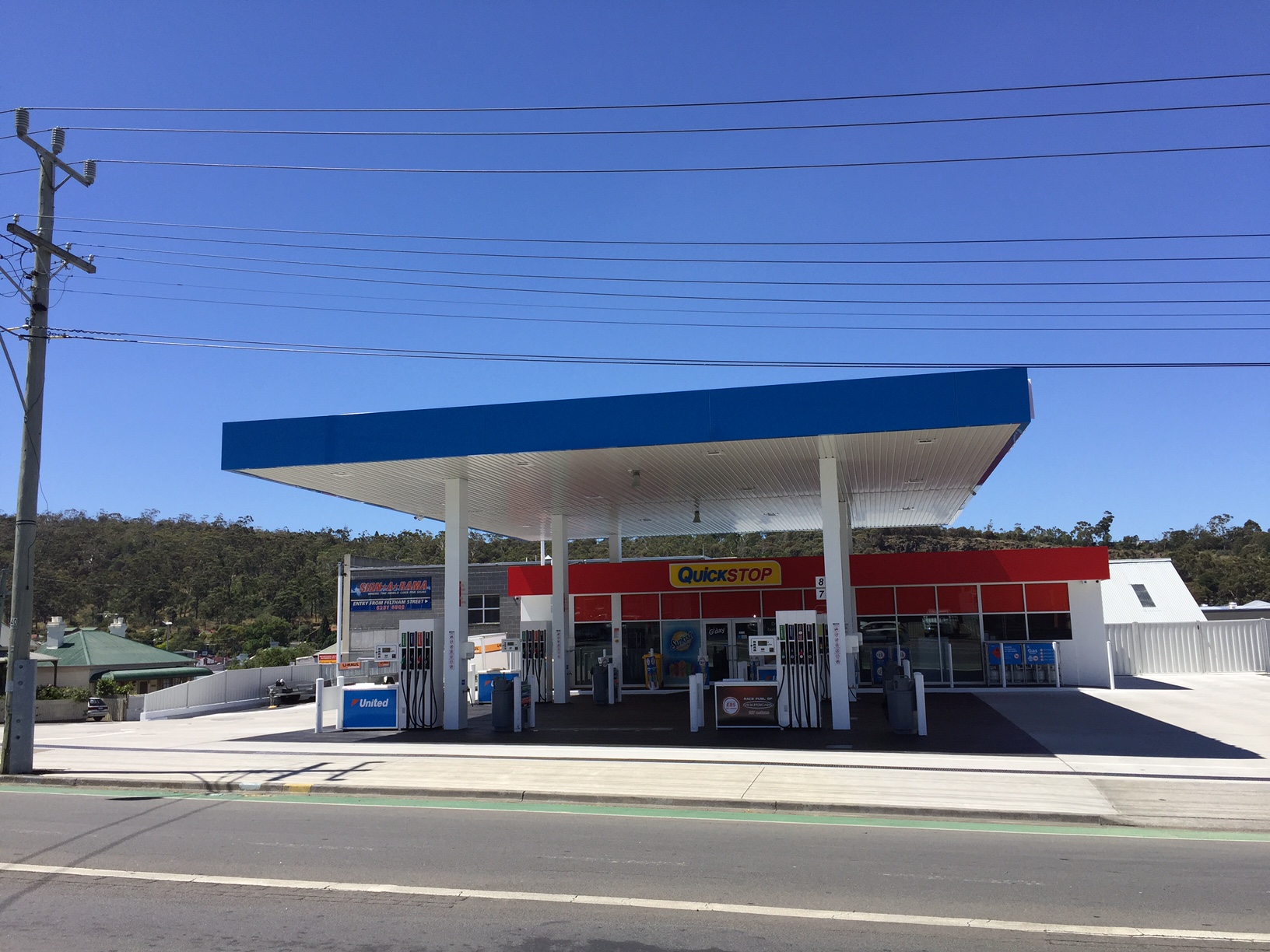 United Petroleum North Hobart Macquarie Builders